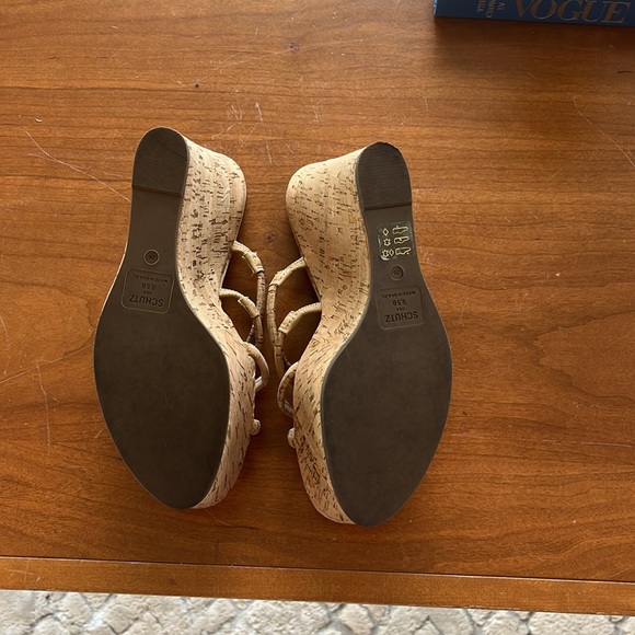 Cork summer shoes schutz - Picture 4 of 4